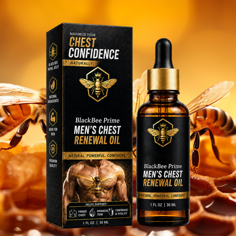 BlackBee Prime Men's Chest Renewal Oil
