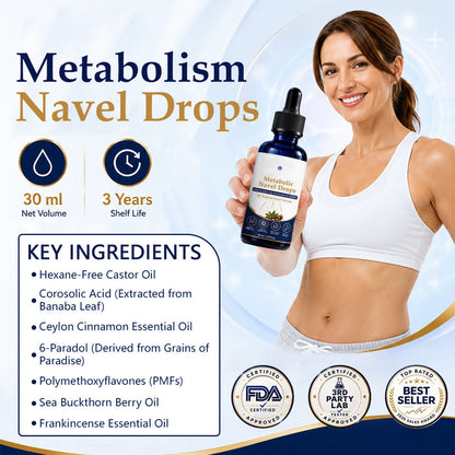 Fat Burning Metabolic Navel Drops