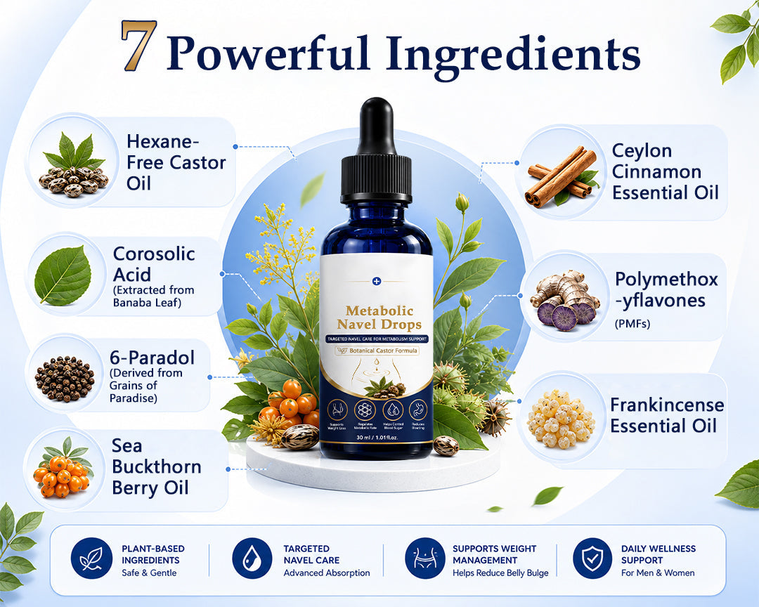 Fat Burning Metabolic Navel Drops